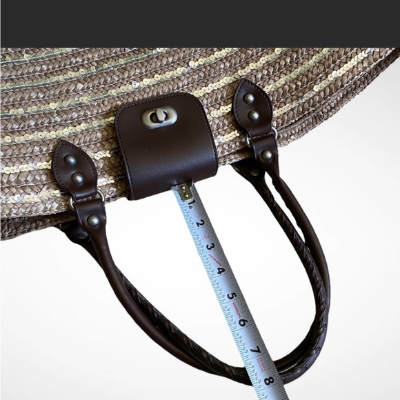 Calypso St. Barth For Target Straw & Sequins Tote - Picture 9 of 13